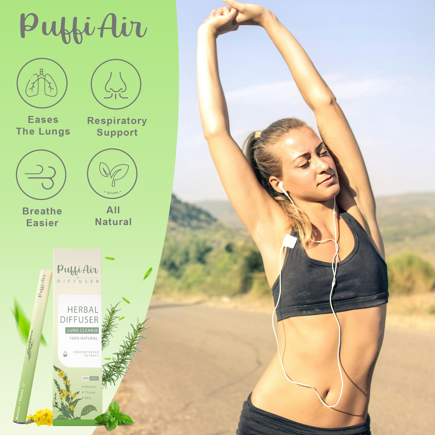 Lung Cleanse Diffuser - 600 Uses