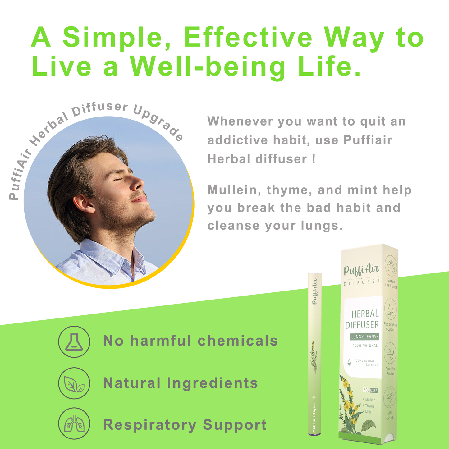 Lung Cleanse Diffuser - 600 Uses