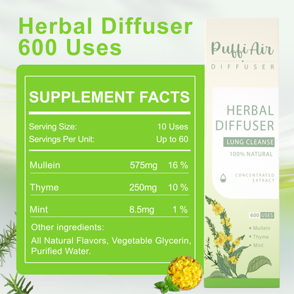 Lung Cleanse Diffuser - 600 Uses