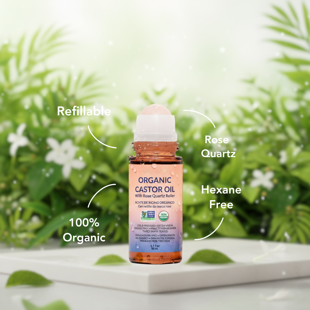 Soldaire Organic Castor Oil Roll-On