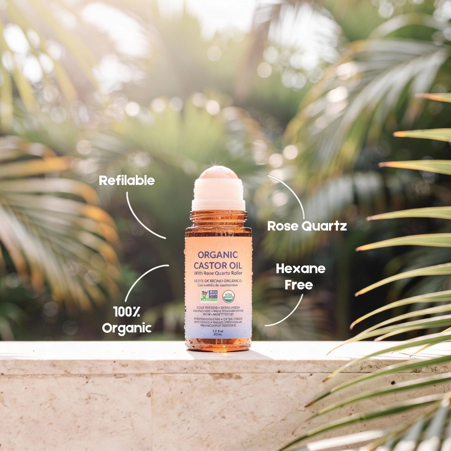 Soldaire Organic Castor Oil Roll On